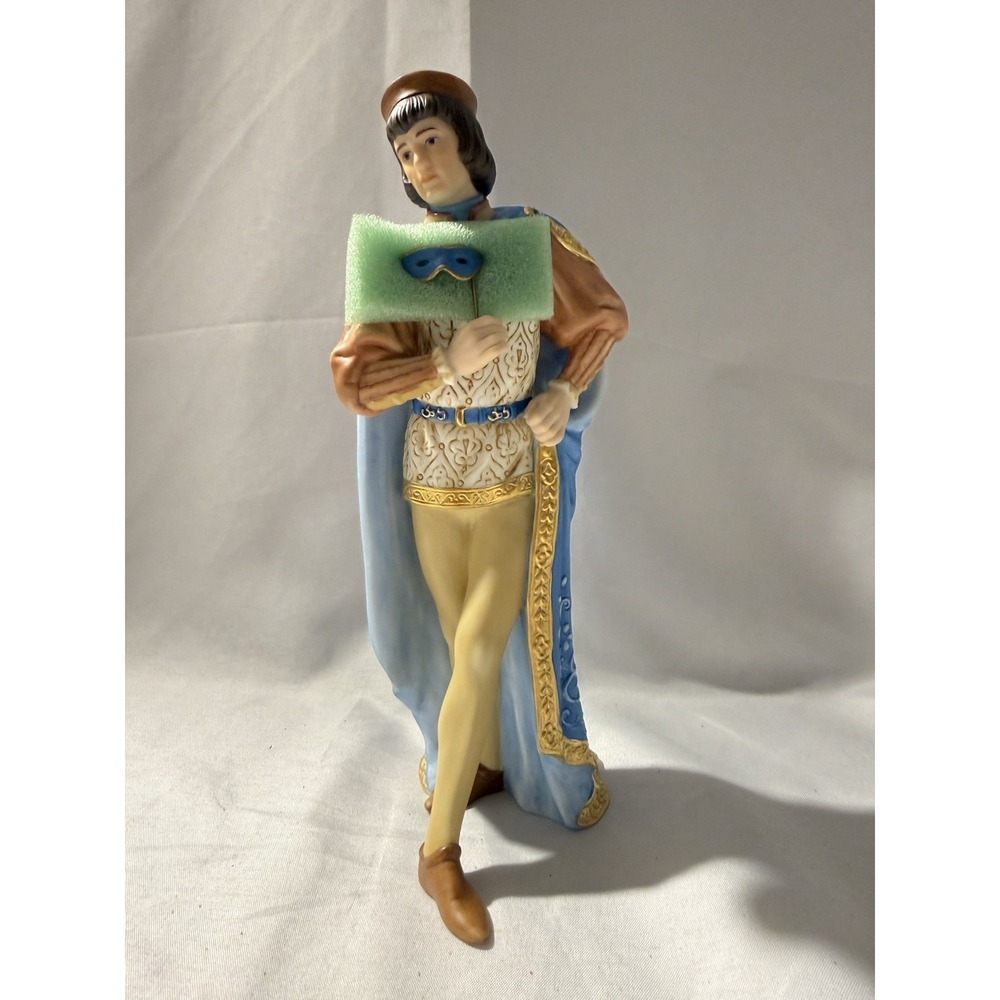 Lenox Romeo Porcelain Figurine Legendary Princesses 1990 Masquerade Mask 9"
